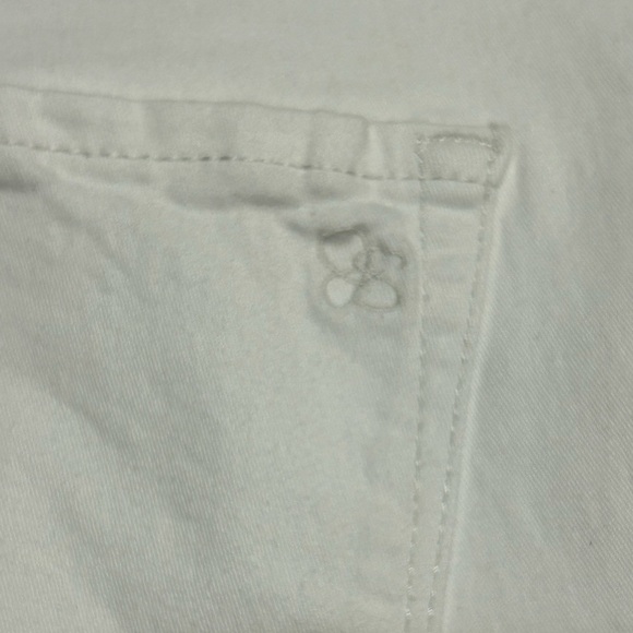 Adored High Rise Ankle Skinny Jeans in White Stretchy Raw Hem Size‎ 28 US 6 - Picture 13 of 13